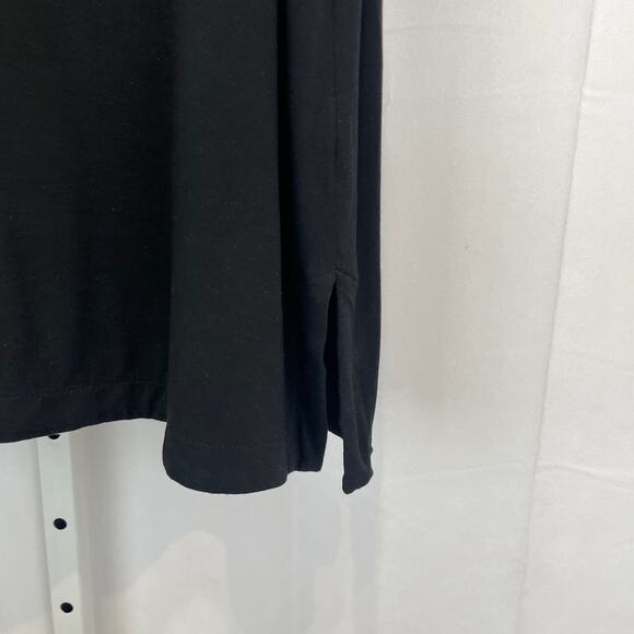 J. JILL Wearever Sleeveless Tank Top Pullover Stretch Rayon Jersey Black Size XL - Picture 6 of 11